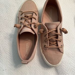Sperry Women's Pink Canvas Shoes